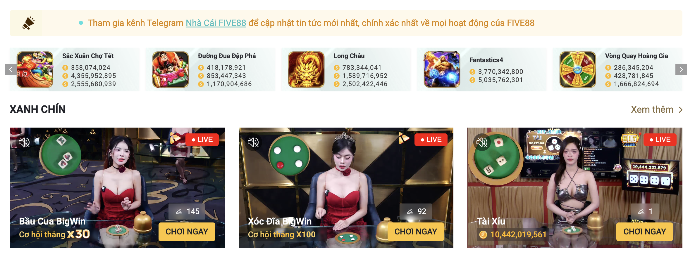 Thông tin game five88